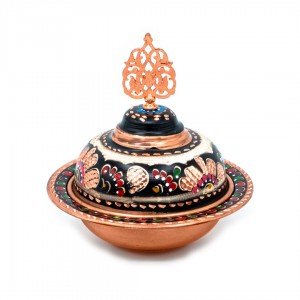 Handcrafted Copper Sugar Bowl - Medium Handcrafted Copper Sugar Bowl - Medium