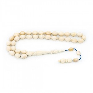 Camel Bone Prayer Beads - Beyzi Shaped Camel Bone Prayer Beads - Beyzi Shaped