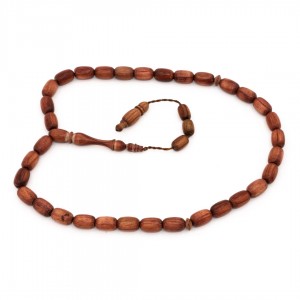 Cherry Prayer Beads - Capsule Shaped Cherry Prayer Beads - Capsule Shaped