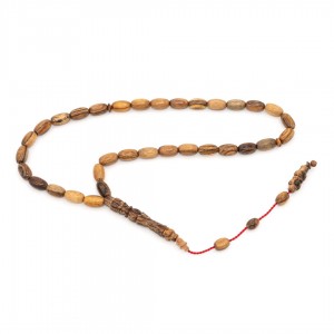 Agarwood Prayer Beads - Capsule Shaped Agarwood Prayer Beads - Capsule Shaped