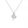 Sterling Silver Chain for Women with Palm Tree Pendant