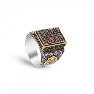 خاتم فضة 925 بتصميم رمزي – مثالي للمناسبات الخاصة خاتم فضة 925 بتصميم رمزي – مثالي للمناسبات الخاصة