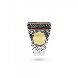 خاتم فضة 925 بتصميم أنيق ورمز الكتاب – مزيج من الجمال والحكمة خاتم فضة 925 بتصميم أنيق ورمز الكتاب – مزيج من الجمال والحكمة