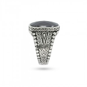 925 Pure Sterling Silver Yemeni Agate Men's Ring - Handmade Luxury from Turkey 925 Pure Sterling Silver Yemeni Agate Men's Ring - Handmade Luxury from Turkey