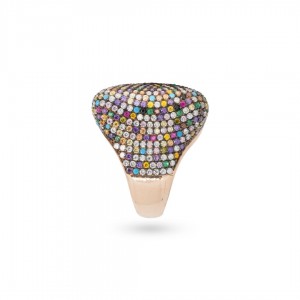 Square Model Colorful Zircon Stone 925 Sterling Silver Ring for Women	 Square Model Colorful Zircon Stone 925 Sterling Silver Ring for Women
