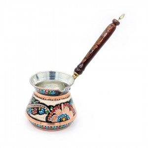 Handcrafted Copper Coffee Pot - Small Handcrafted Copper Coffee Pot - Small