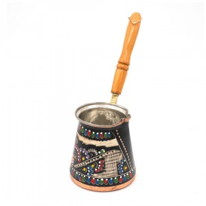 ركوة حليب وقهوة من النحاس الخالص,  بالزخارف المصنوعة يدويًا ركوة حليب وقهوة من النحاس الخالص,  بالزخارف المصنوعة يدويًا