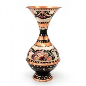 إناء نحاسي مصنوع يدويًا - قطعة مركزية رائعة لمنزلك إناء نحاسي مصنوع يدويًا - قطعة مركزية رائعة لمنزلك